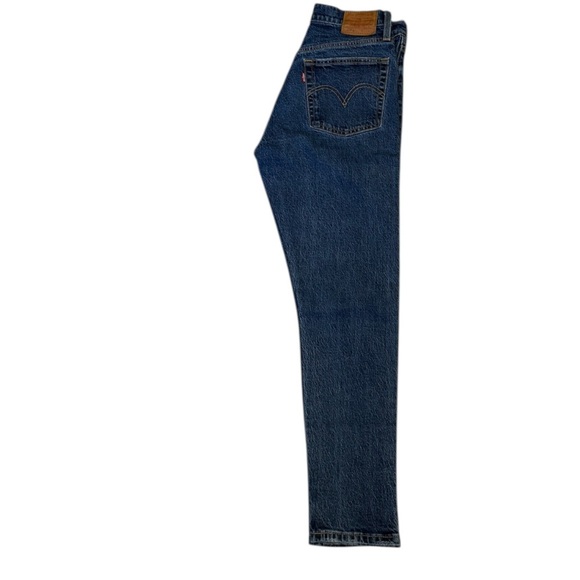 Levi's Blue Straight Jeans Classic Denim - Picture 2 of 9